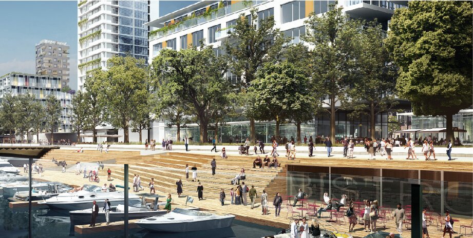 Vibrant community in North Slip